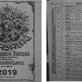 honorio lopez calendar names